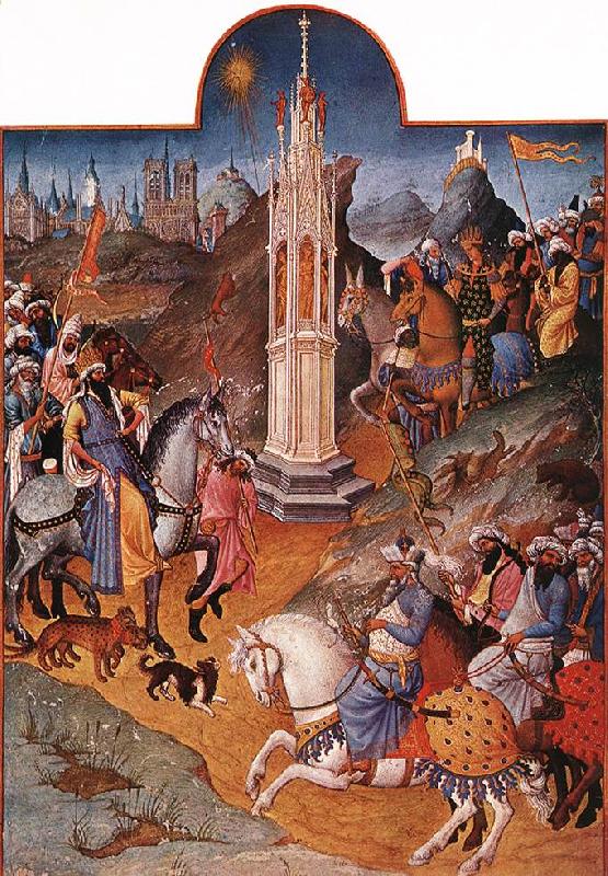 LIMBOURG brothers The Fall and the Expulsion from Paradise sg Sweden oil painting art